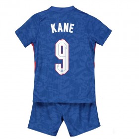 Camisolas de Futebol Inglaterra Kane 9 Criança Equipamento Alternativa Euro 2020 Manga Curta